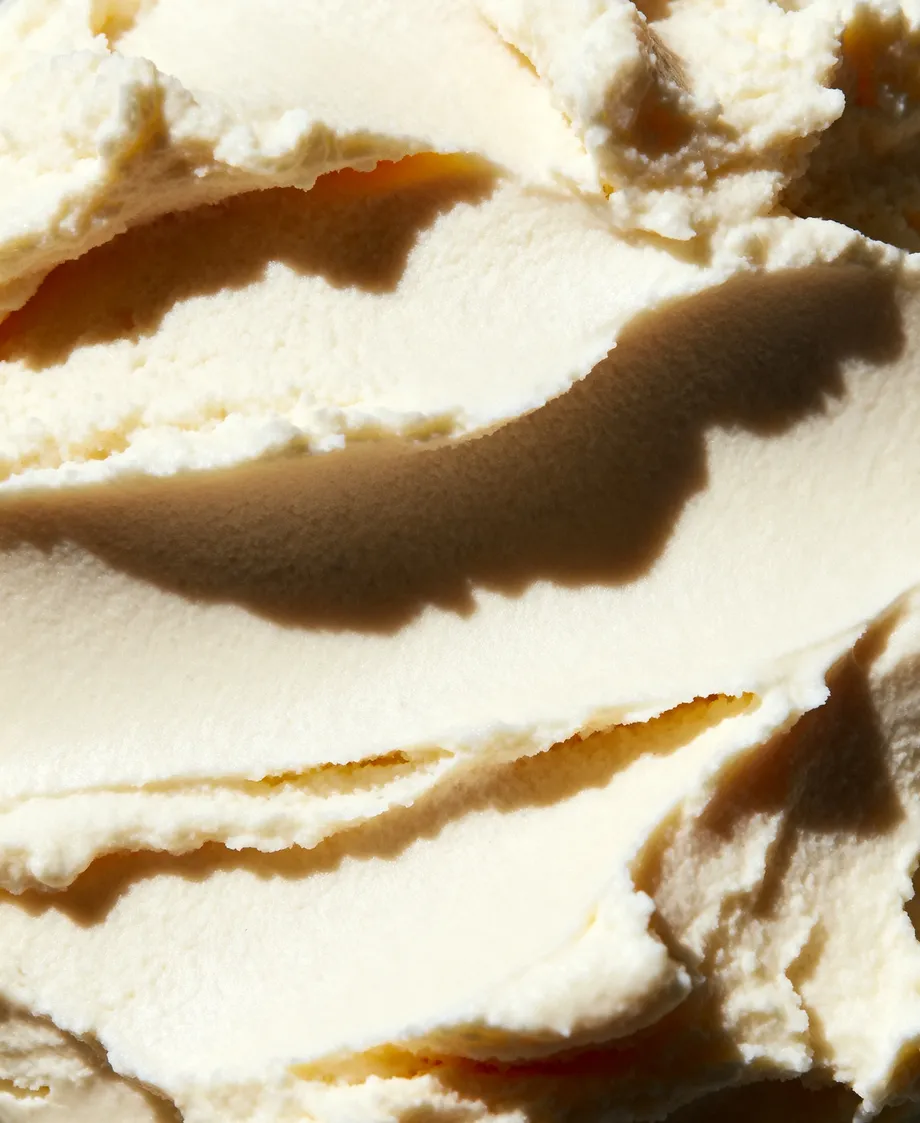 Macro of whipped shea butter